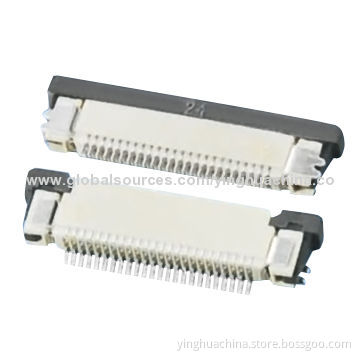 FPC/FFC Connectors, 0.5mm Pitch, Upper Contact 04-50 SMT 0.4A/50V 3939